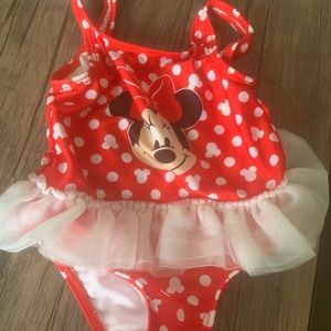 Minnie Mouse infant bathing suit